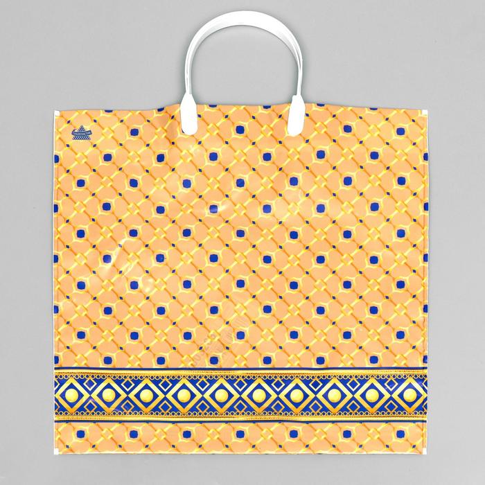 

Пакет "Ожерелье с бирюзой", полиэтиленовый с пластиковой ручкой, 36 х 37 см, 100 кмм