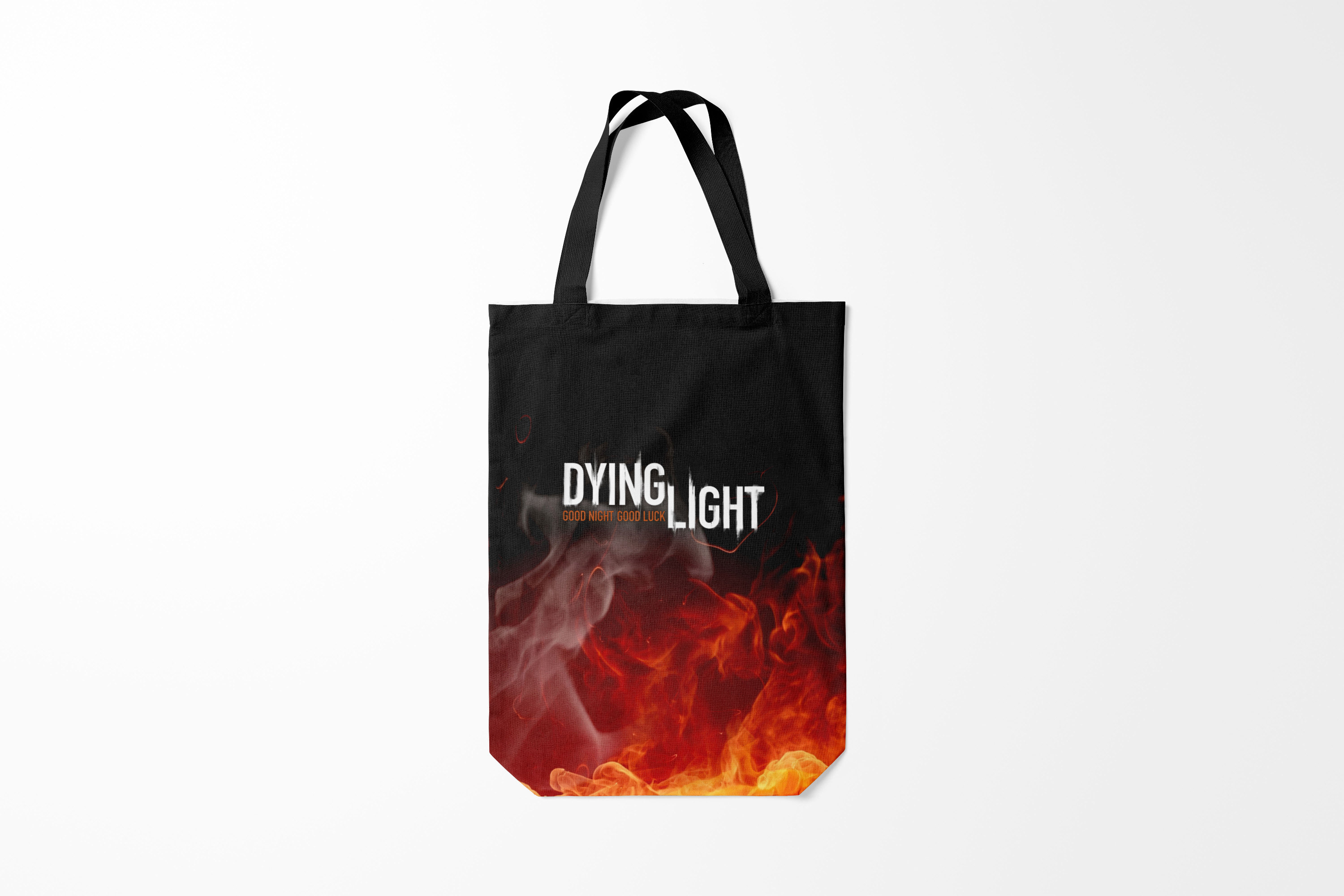 

Сумка шoппер унисекс Burnettie Dying Light ОГОНЬ,, Dying Light ОГОНЬ
