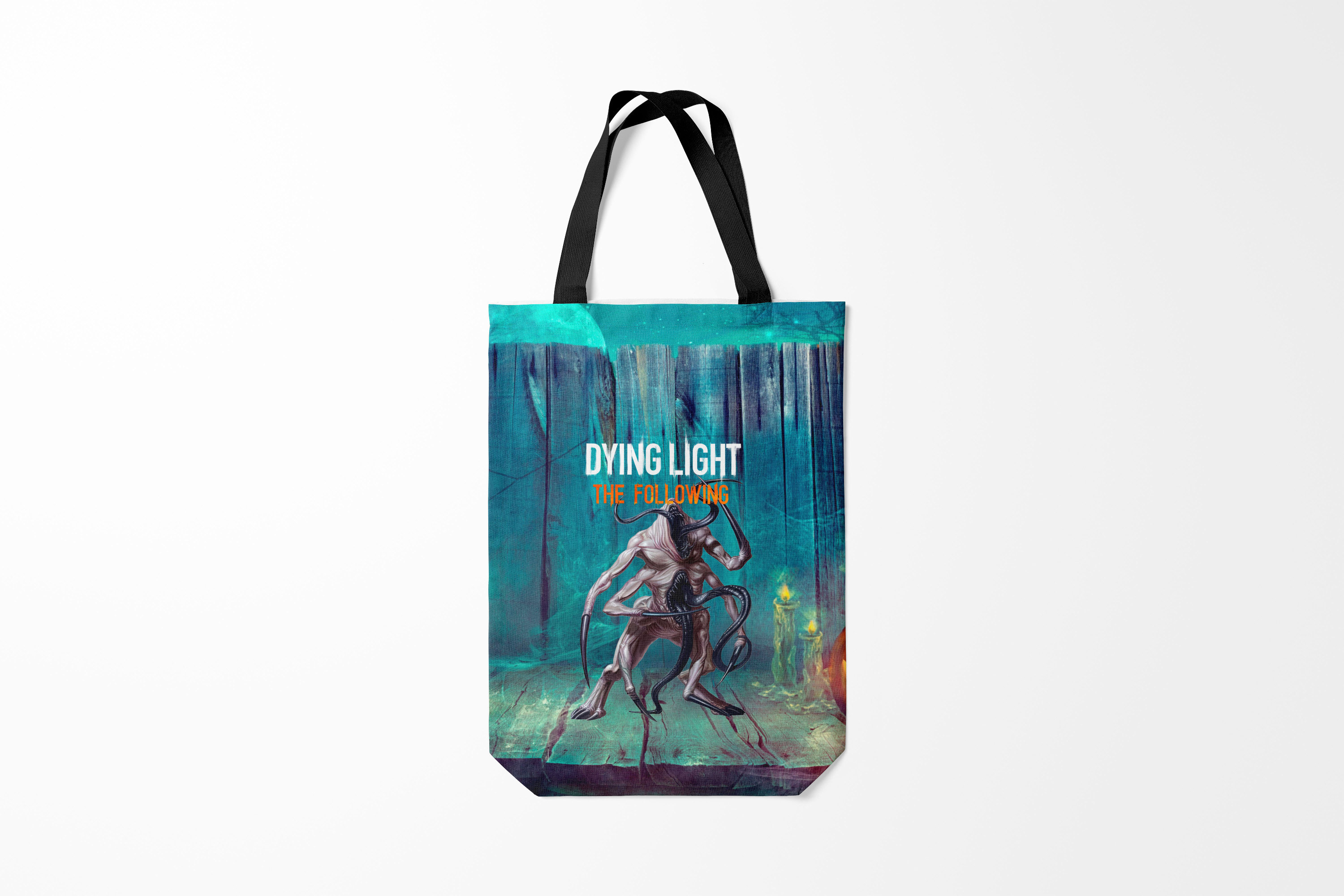 

Сумка шoппер унисекс Burnettie Dying Light Мутант,, Dying Light Мутант