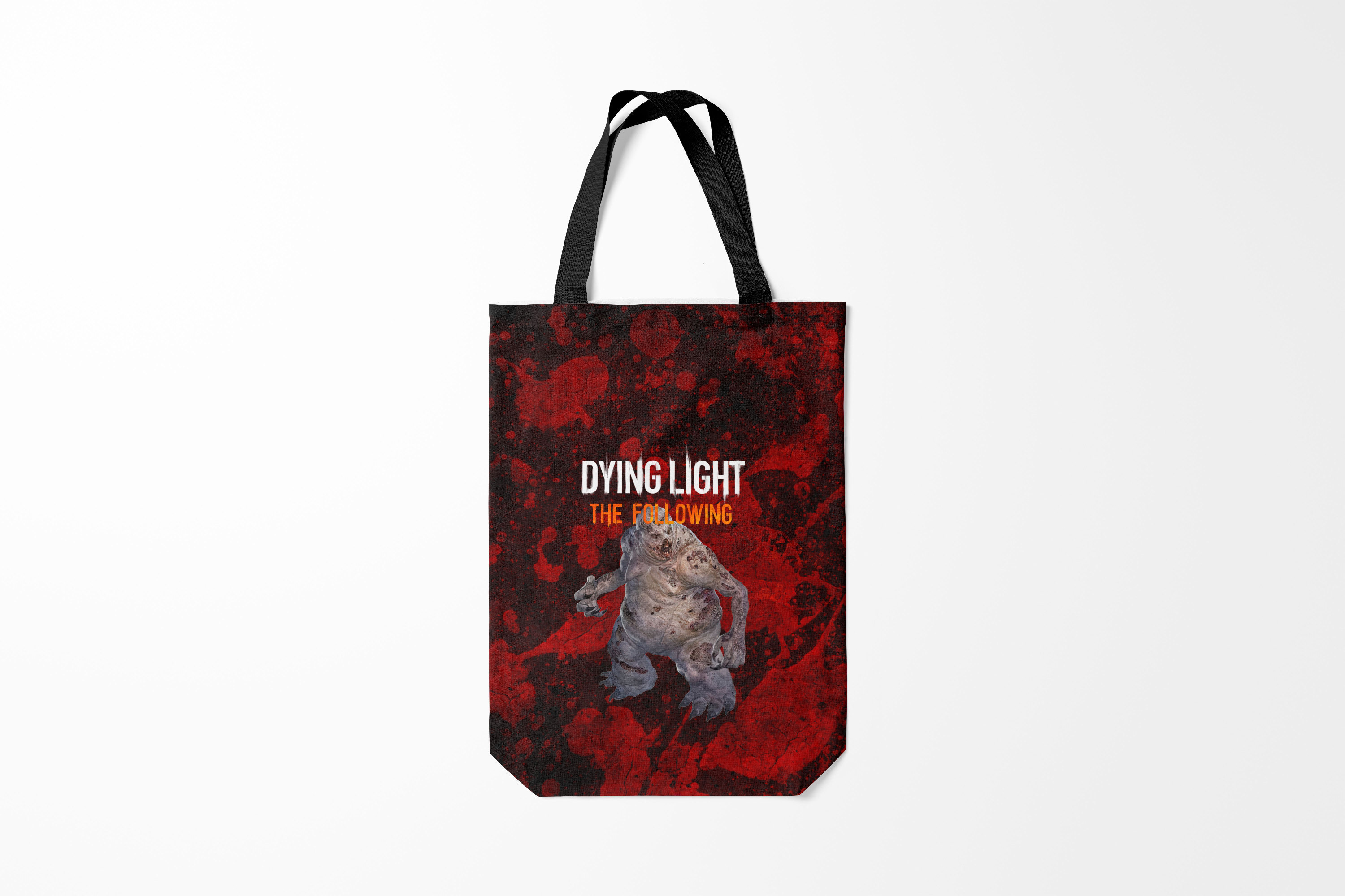 

Сумка шoппер унисекс Burnettie Dying Light мутант,, Dying Light мутант