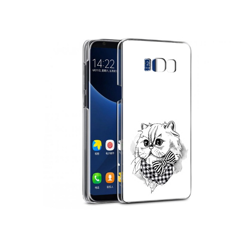 

Чехол MyPads Tocco для Samsung Galaxy S7 нарисованная красивая кошечка (PT40116.513.503), Прозрачный, Tocco