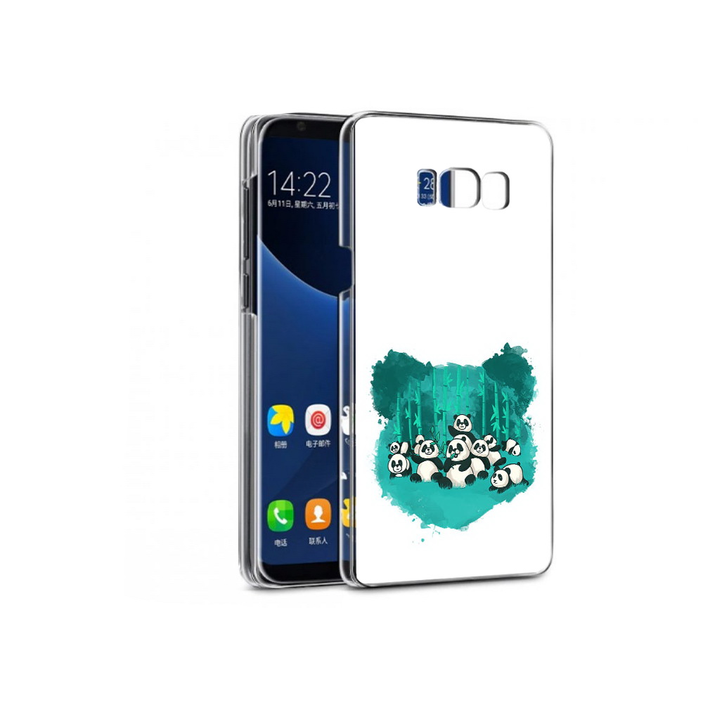 

Чехол MyPads Tocco для Samsung Galaxy S7 нарисованные панды (PT40116.513.508), Прозрачный, Tocco
