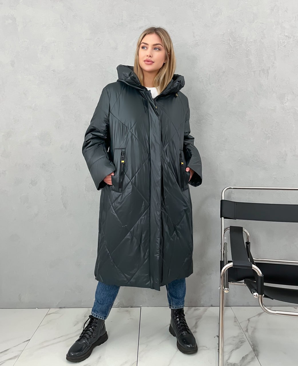 

Пальто женское NoBrand 213 зеленое 54 RU, Зеленый, 213