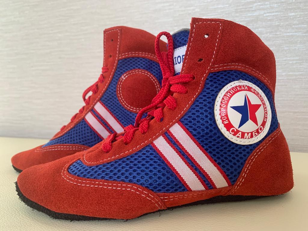 

Борцовки для самбо комбинированные, wrestling shoes