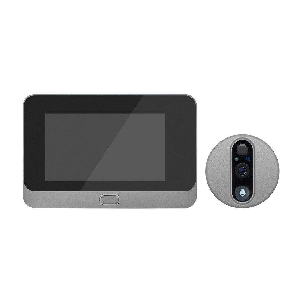 Видеоглазок c датчиком движения Novihome FOCUS 4 WIFI KIT и поддержкой Smart Life (Tuya) камера наблюдения ip smart camera работа с wifi hoco di10