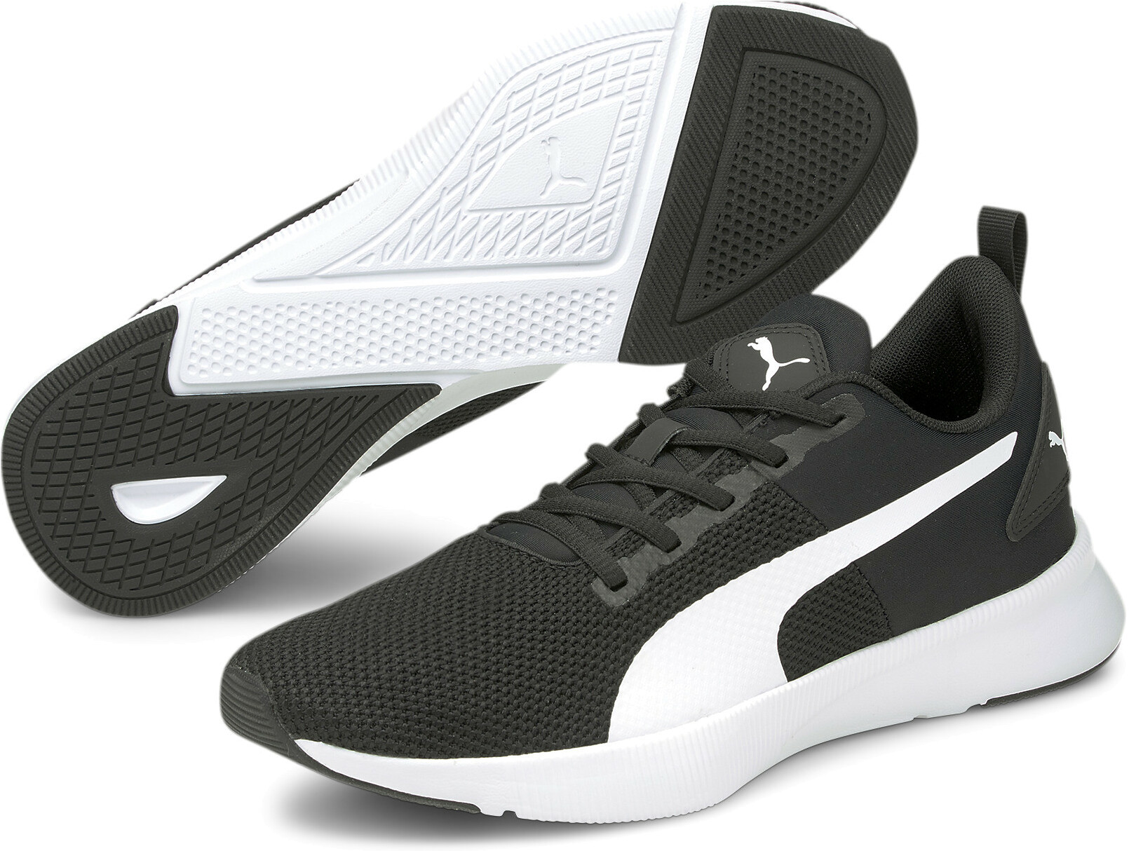 

Кроссовки унисекс PUMA Flyer Runner черные 9.5 UK, Черный, Flyer Runner