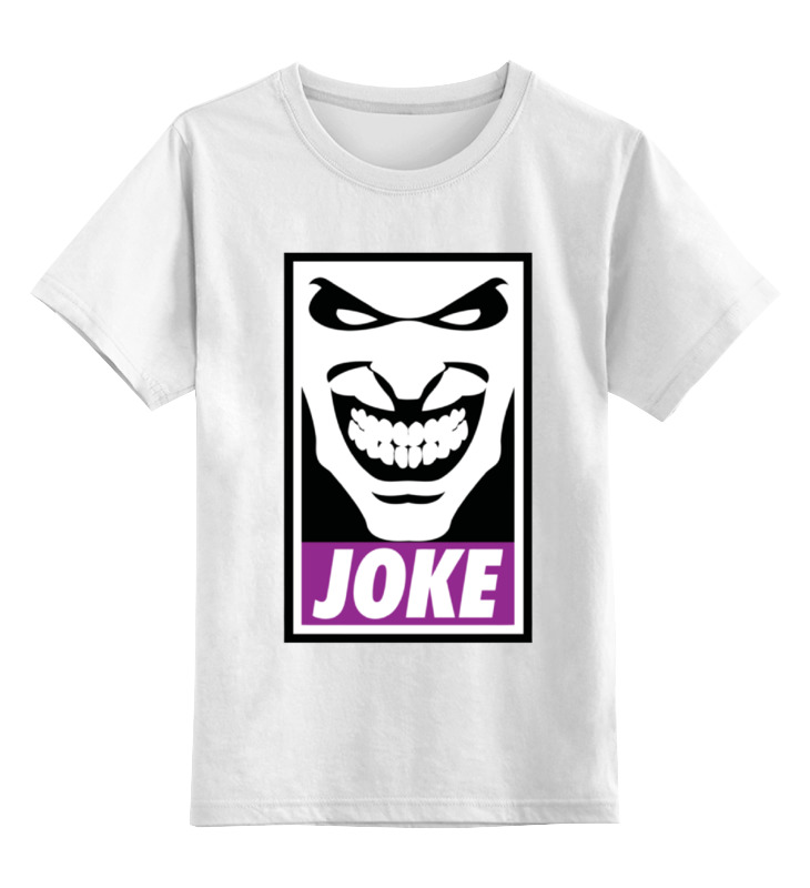 

Футболка детская Printio Джокер (joke) цв. белый р. 116, Джокер (joke)