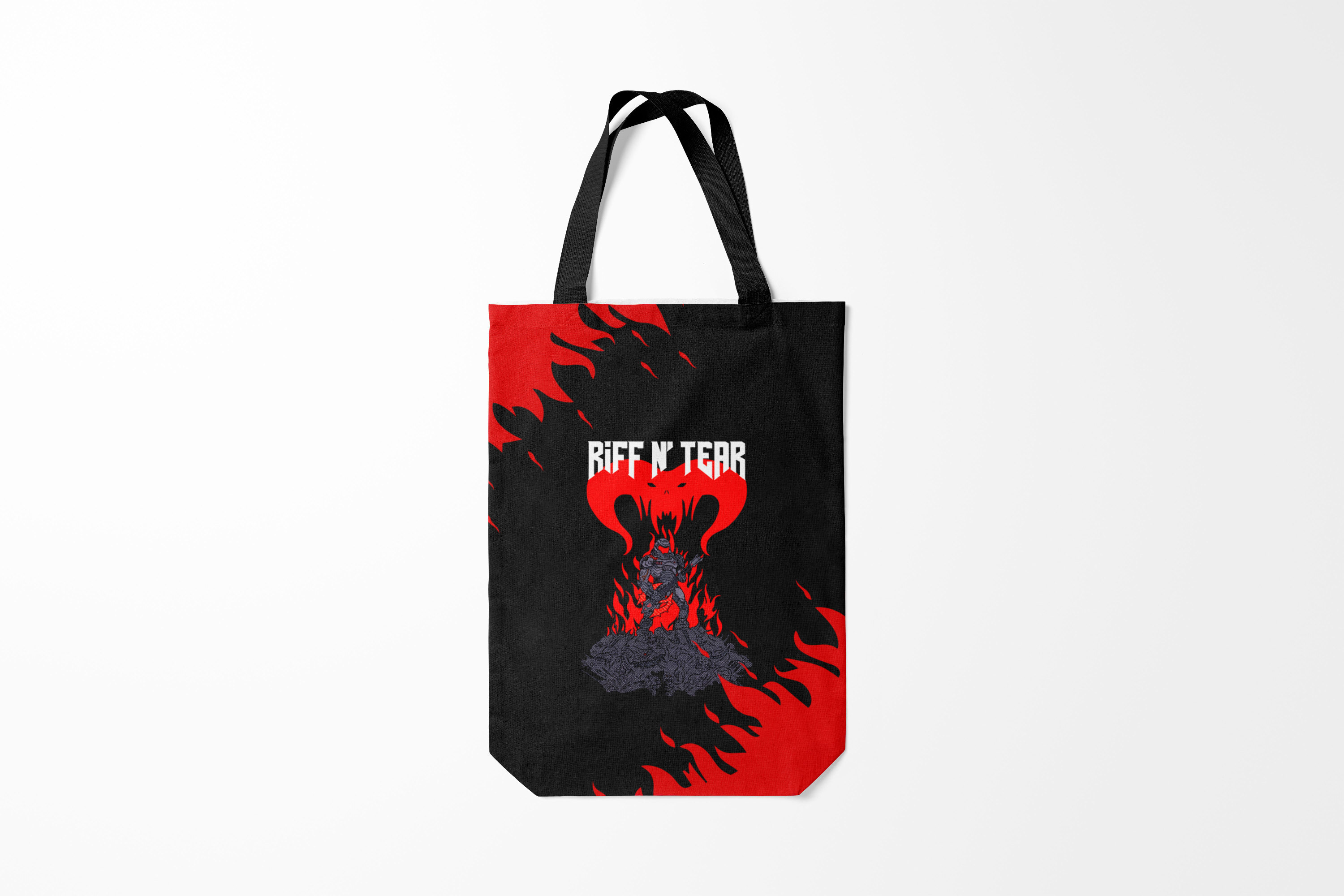 

Сумка шoппер унисекс Burnettie Doom ДУМ,, Doom ДУМ