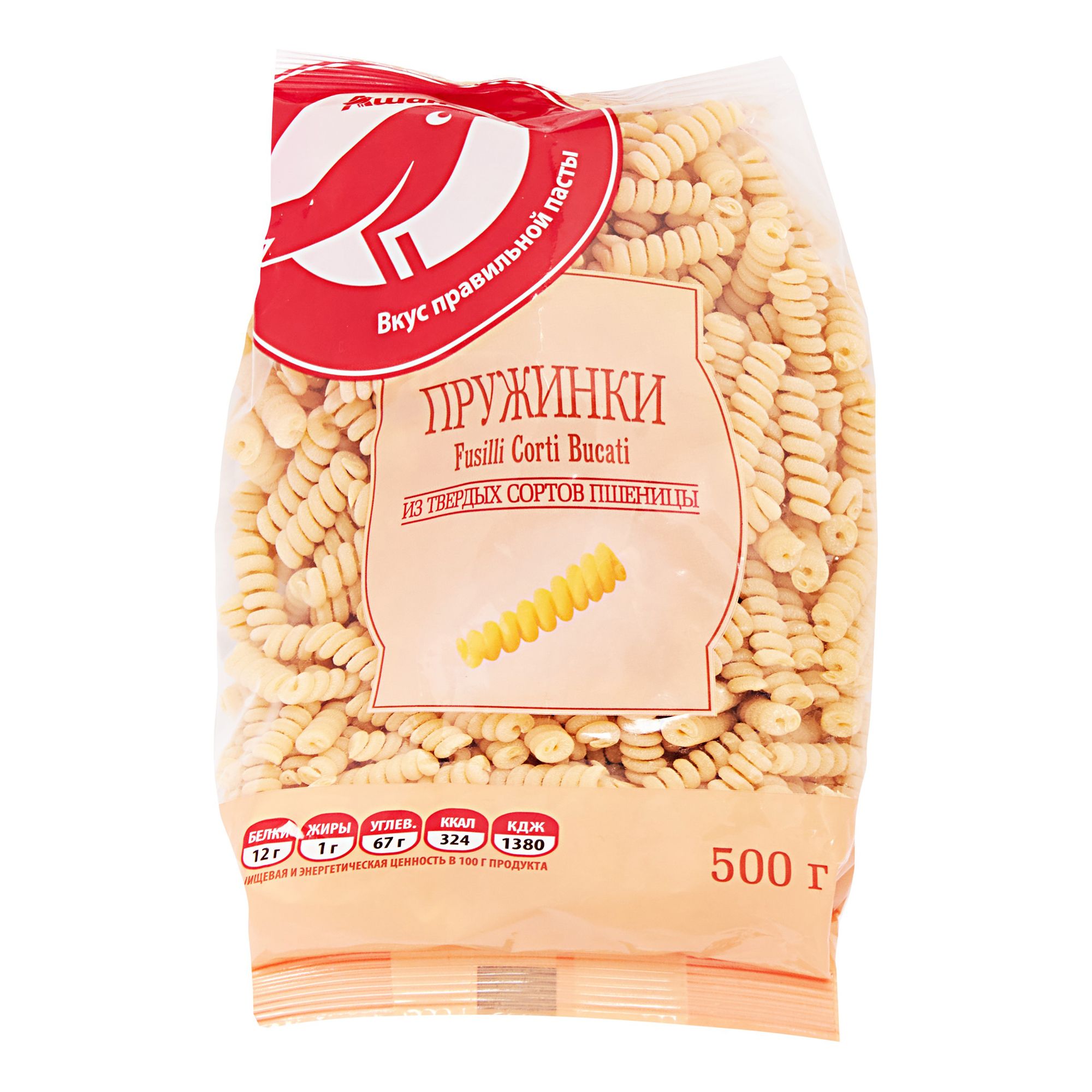 

Пружинки АШАН Красная птица, 500 г