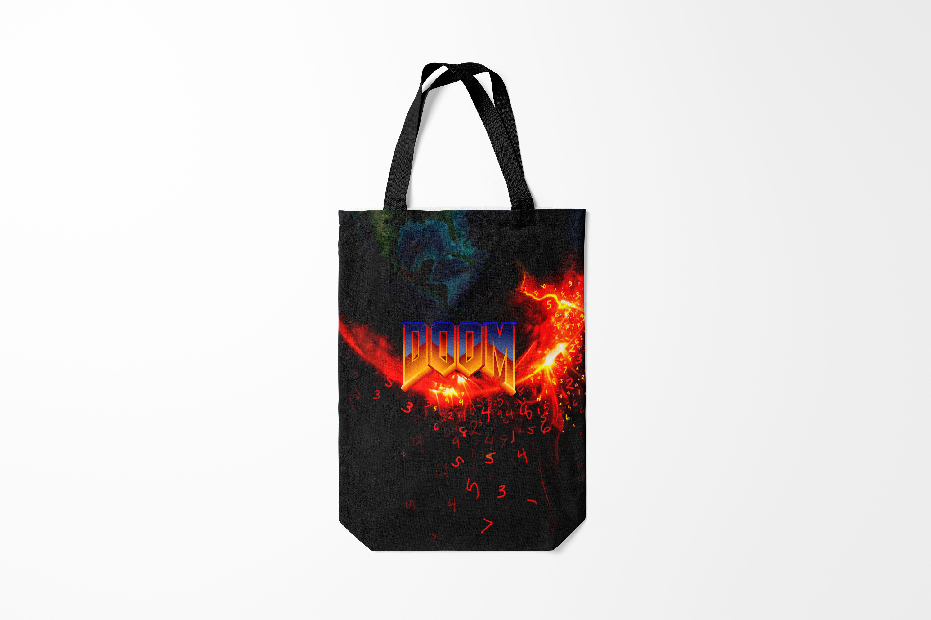 

Сумка шoппер унисекс Burnettie Doom MARS,, Doom MARS