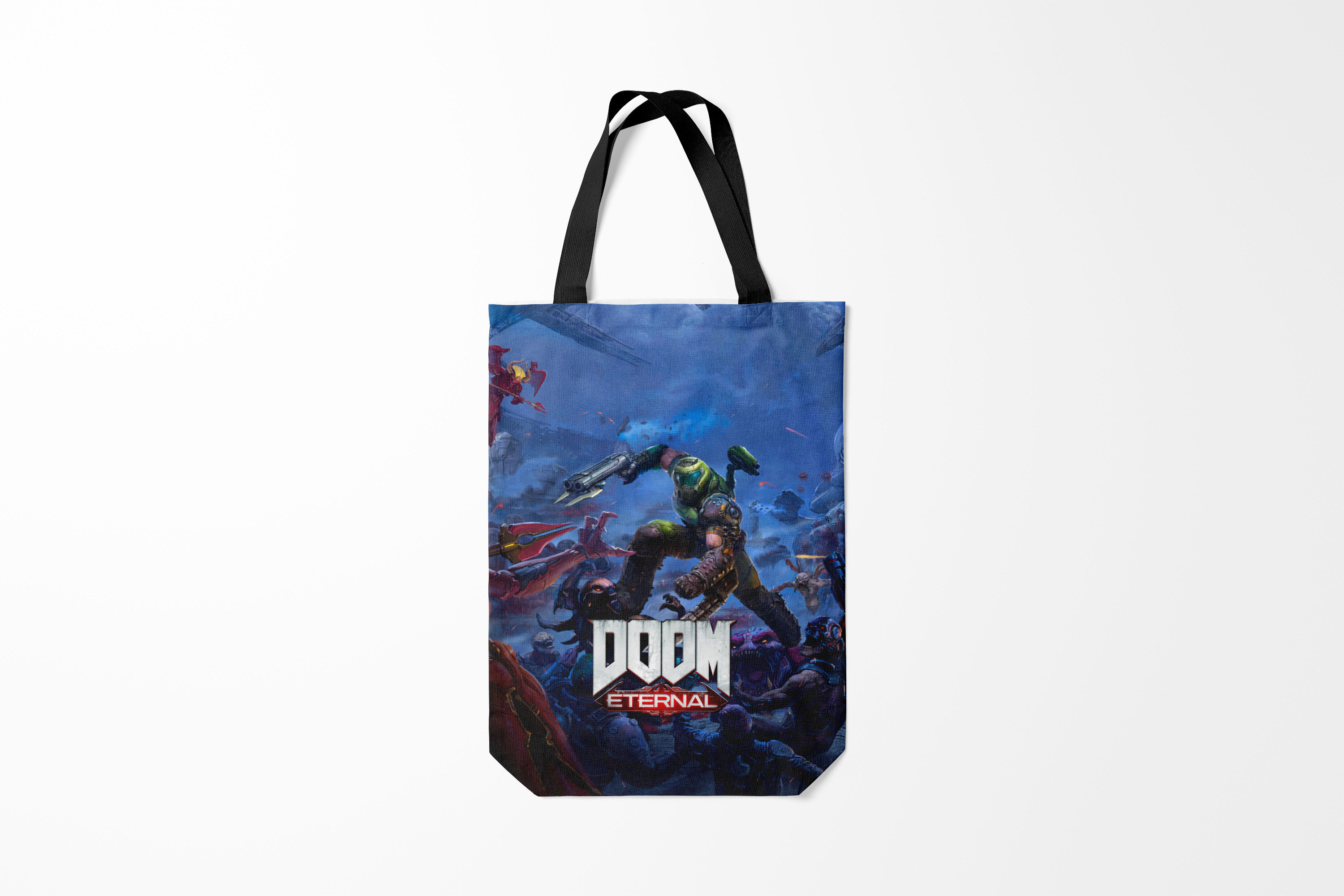 

Сумка шoппер унисекс Burnettie Doom Eternal The Ancient Gods,, Doom Eternal The Ancient Gods