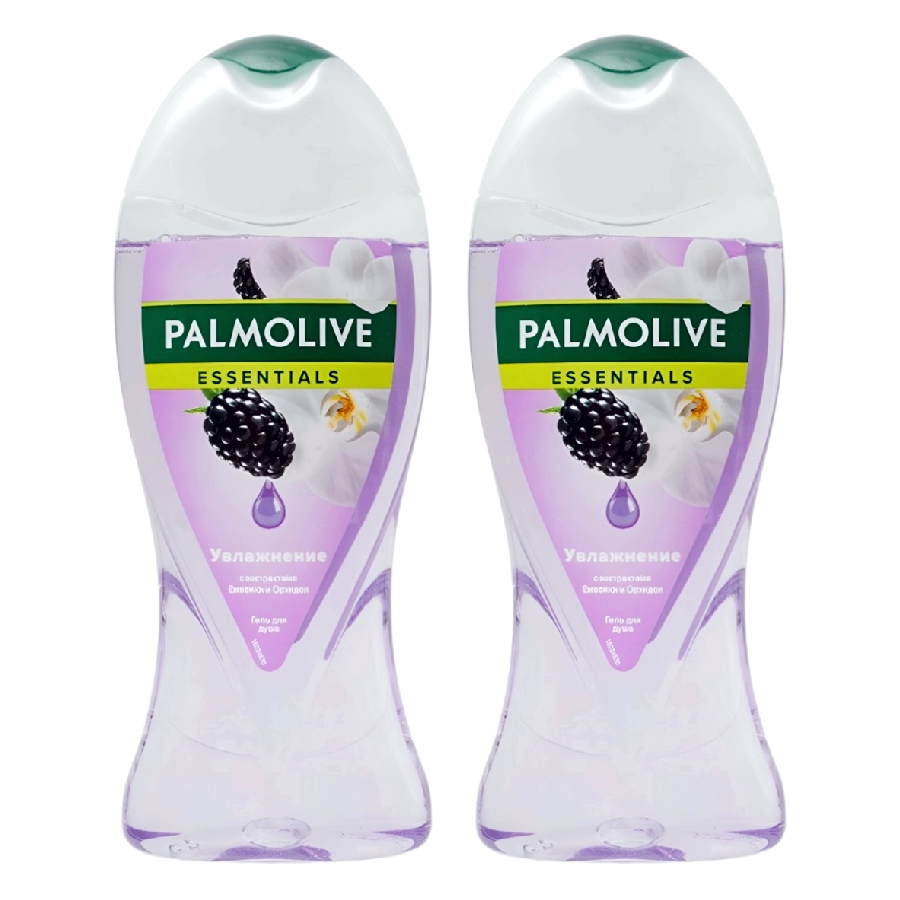 Гель Palmolive для душа Ежевика и орхидея 250 мл х 2 шт 1049₽