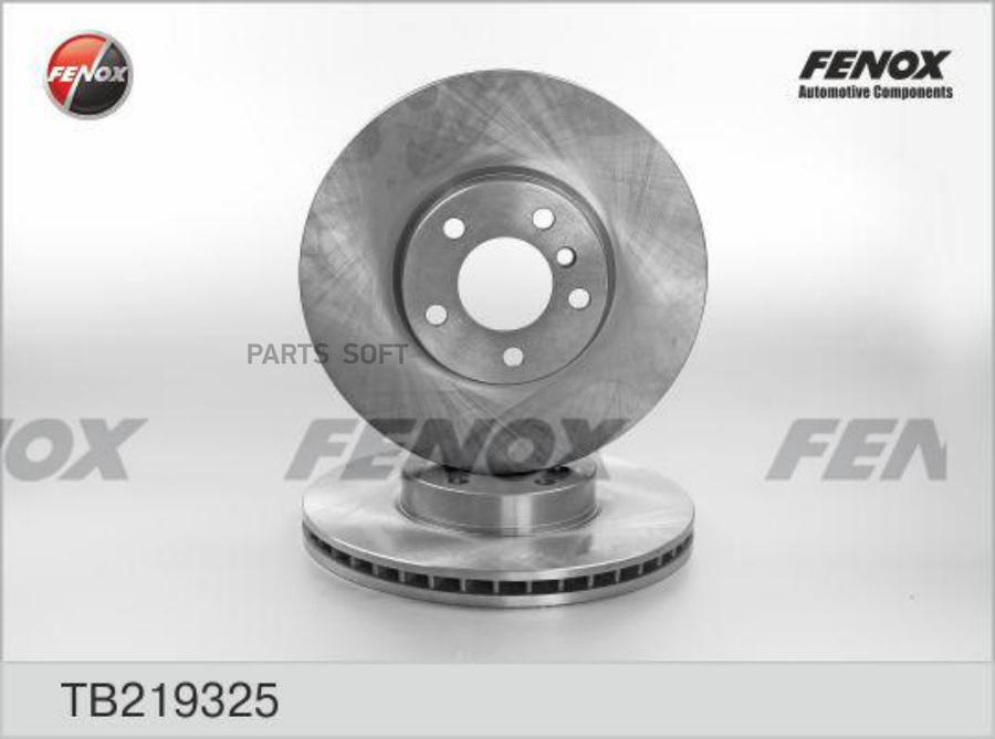 FENOX TB219325 F-Диск тормозной TB219325 BMW X5, 3.0si, 07- 332*6 1шт