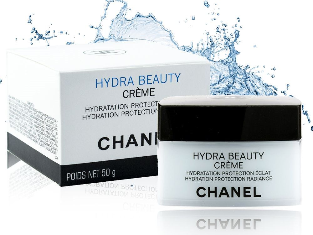 Крем для лица Chanel Hydra Beauty Creme Hydration Protection Radiance h2o cредство для лица пенящееся очищающее hydration oasis