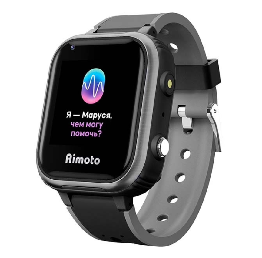 

Умные часы Кнопка Жизни AIMOTO IQ черный