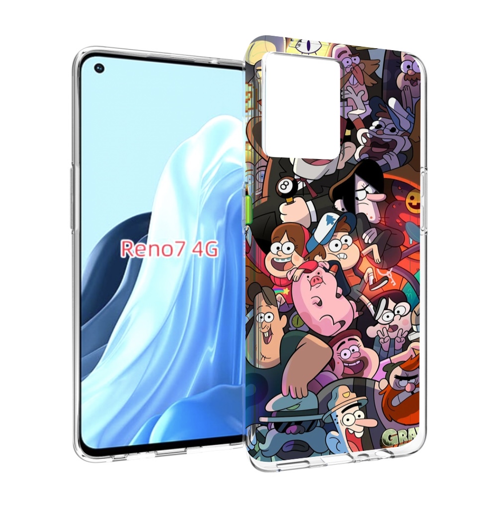 

Чехол MyPads гравити-фолз для OPPO RENO 7 4G, Прозрачный, Tocco