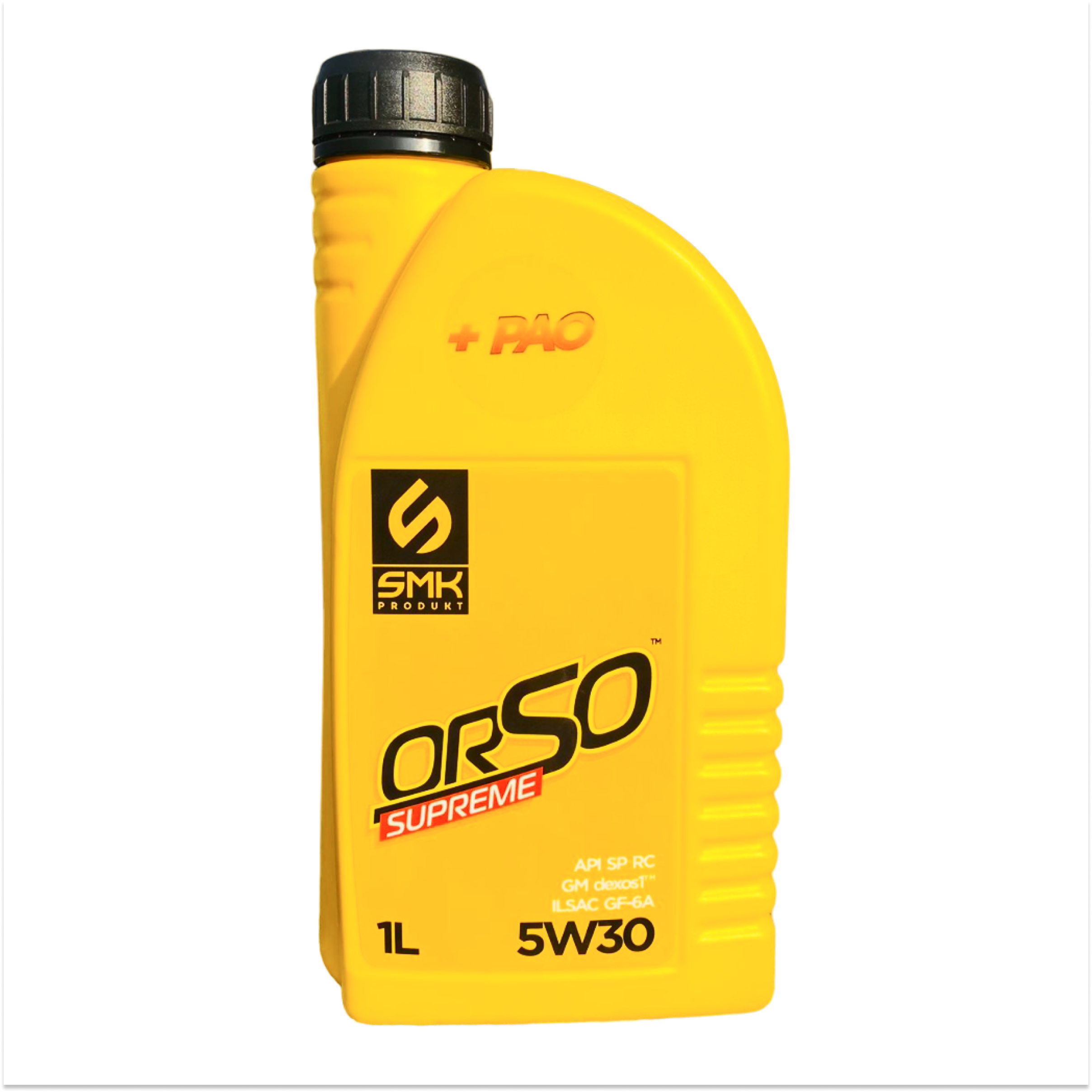 Моторное масло SMK PRODUKT ORSO SUPREME 5W30 универсальное, полностью синтетическое, 1л.