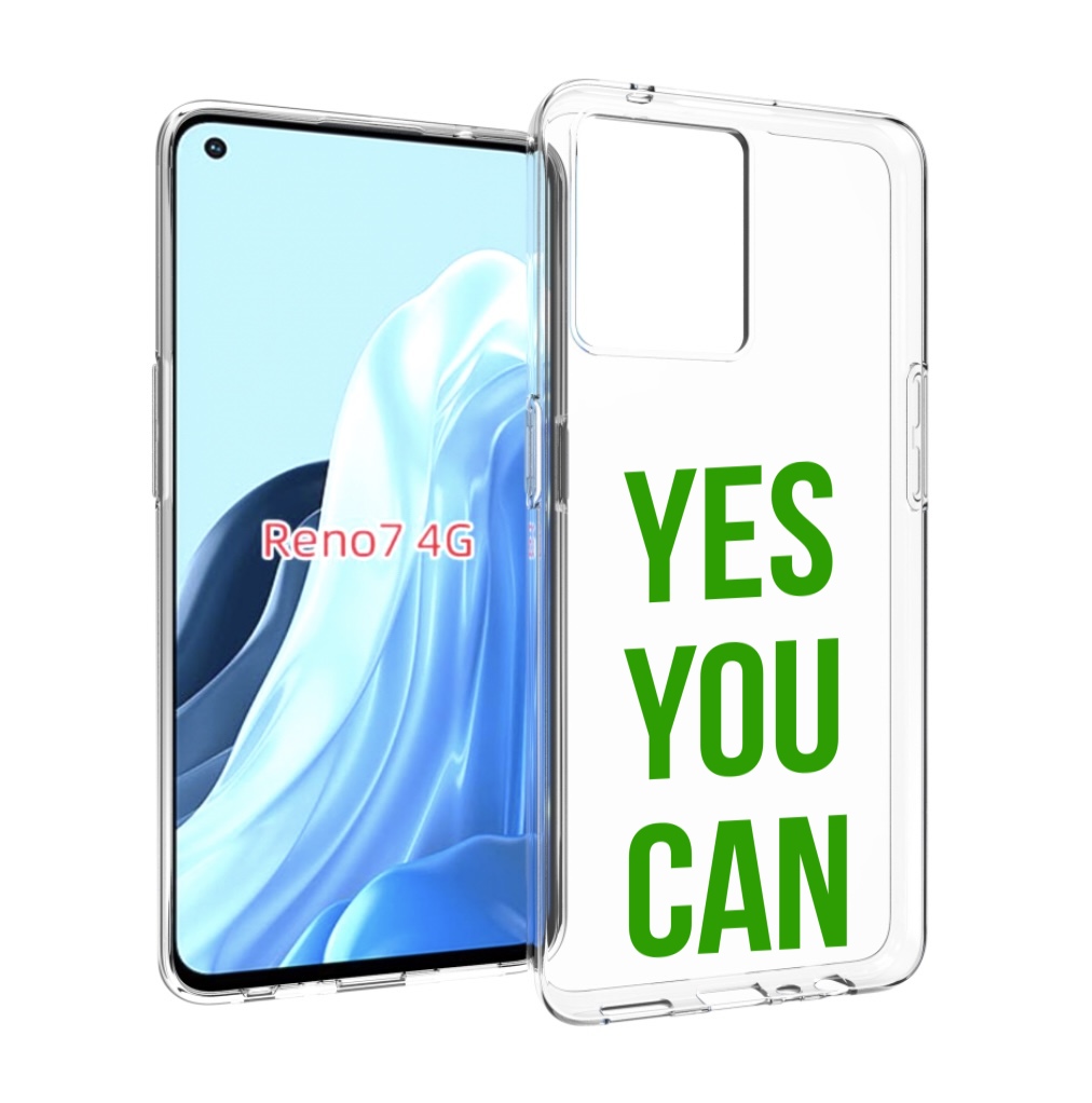 

Чехол MyPads да-ты-можешь для OPPO RENO 7 4G, Прозрачный, Tocco