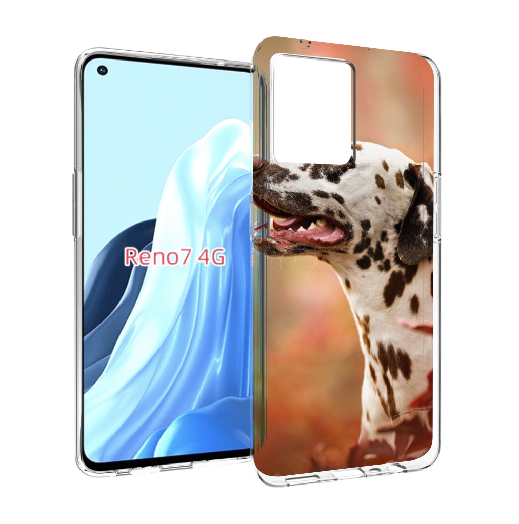 

Чехол MyPads далматин для OPPO RENO 7 4G, Прозрачный, Tocco