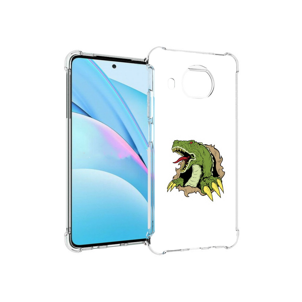 

Чехол MyPads Tocco для Xiaomi Mi 10T Lite годзила (PT154732.269.290), Прозрачный, Tocco