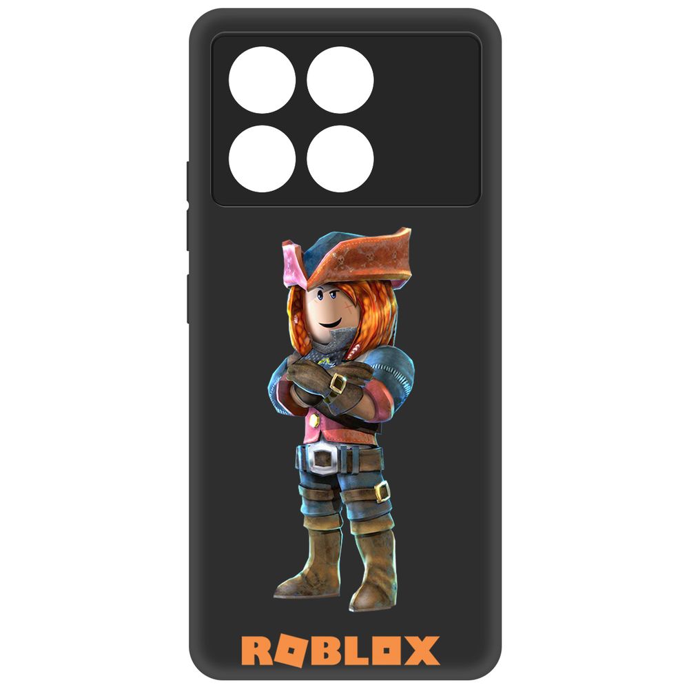 

Чехол-накладка Krutoff Soft Case Roblox-Эзебель для Poco X6 Pro черный