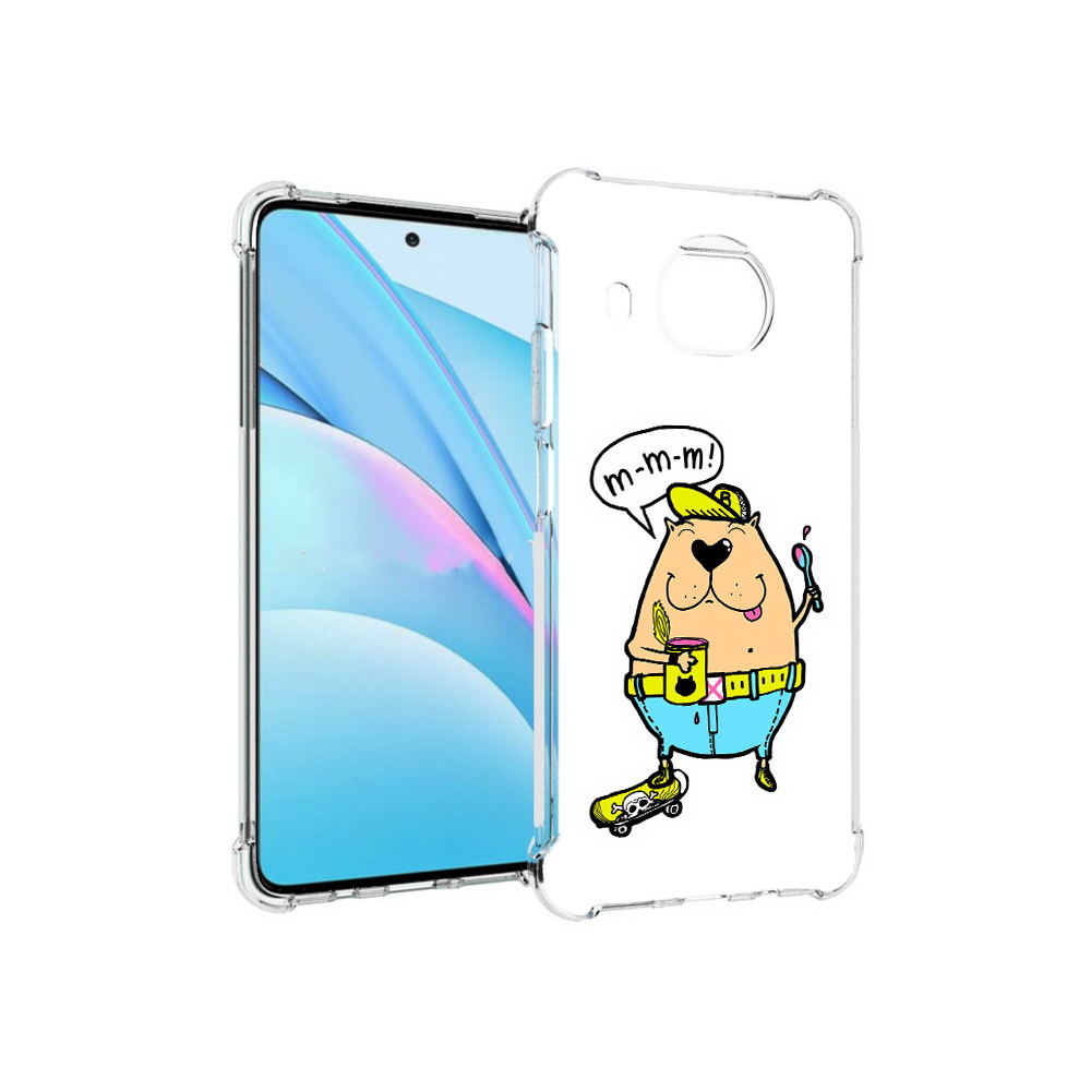 

Чехол MyPads Tocco для Xiaomi Mi 10T Lite Бобр (PT154732.269.30), Прозрачный, Tocco