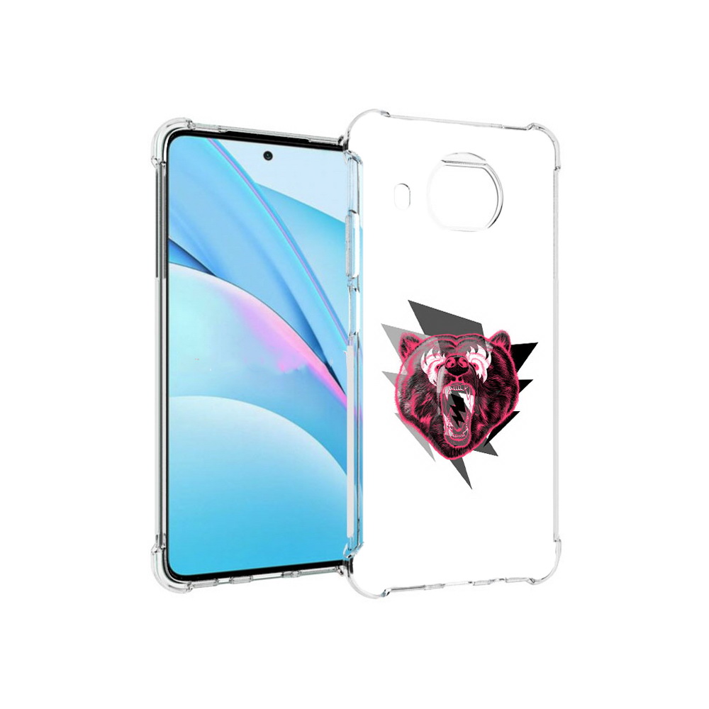 

Чехол MyPads Tocco для Xiaomi Mi 10T Lite грозовой медведь (PT154732.269.301), Прозрачный, Tocco