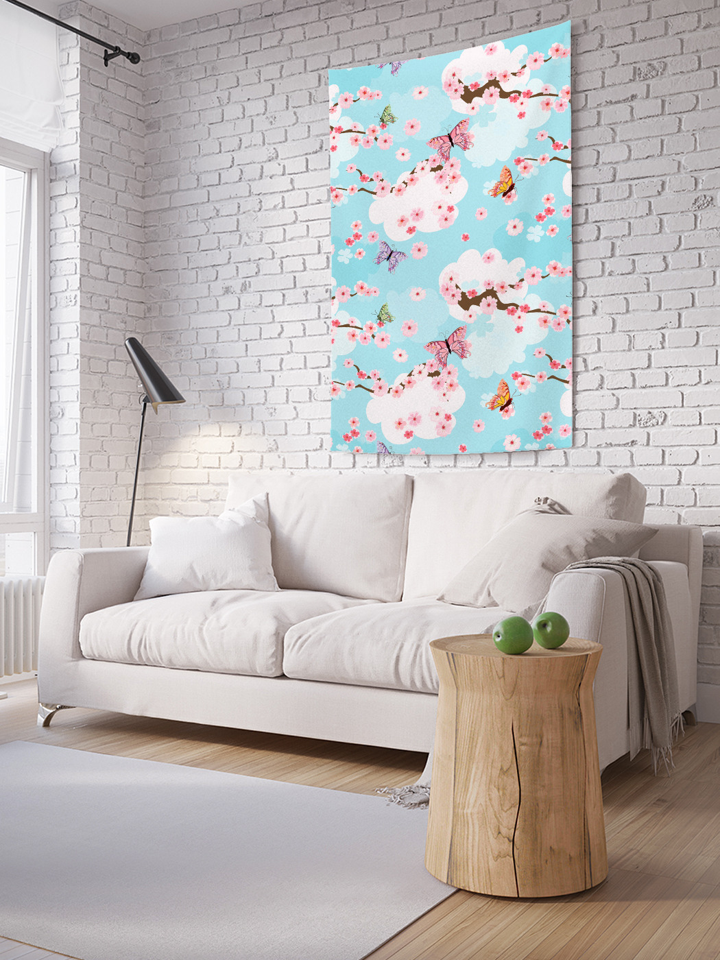 

Вертикальное фотопанно на стену JoyArty Небесные ветви 150x200 см, Небесные ветви