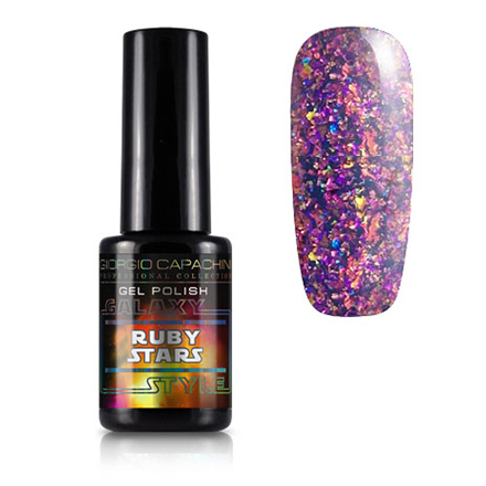 

Гель-лак Giorgio Capachini Galaxy Style №908 Ruby Stars