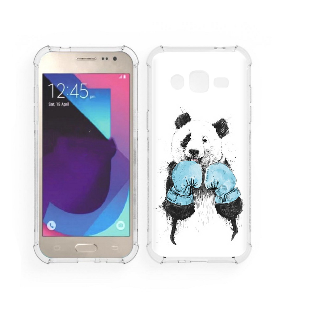 

Чехол MyPads Tocco для Samsung Galaxy J2 панда боксер (PT226924.572.531), Прозрачный, Tocco