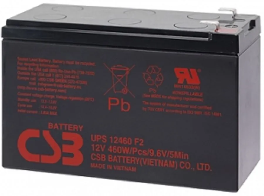 Аккумулятор для ИБП CSB 9 А/ч 12 В