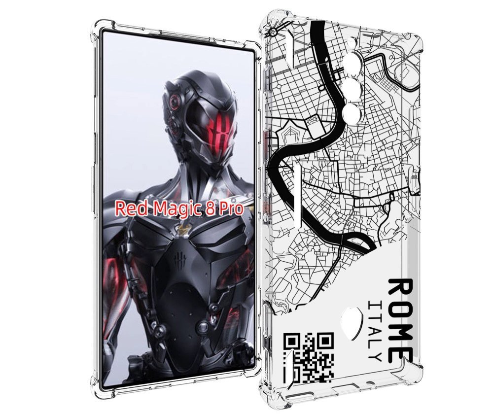 

Чехол MyPads схема-рим для ZTE Nubia Red Magic 8 Pro / Red Magic 8 Pro Plus, Tocco