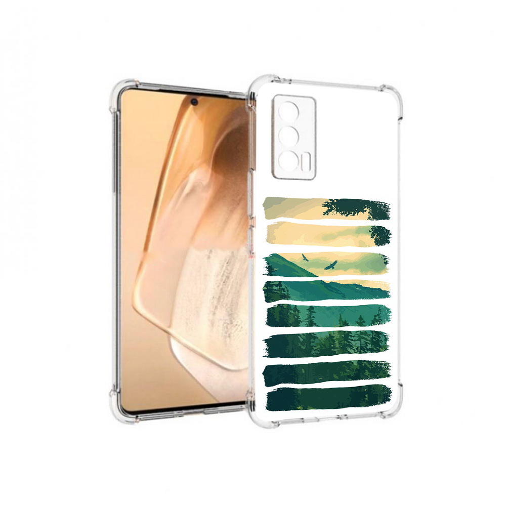 

Чехол MyPads Tocco для Vivo iQOO Neo 5 Лесная чаща (PT226960.398.107), Прозрачный, Tocco