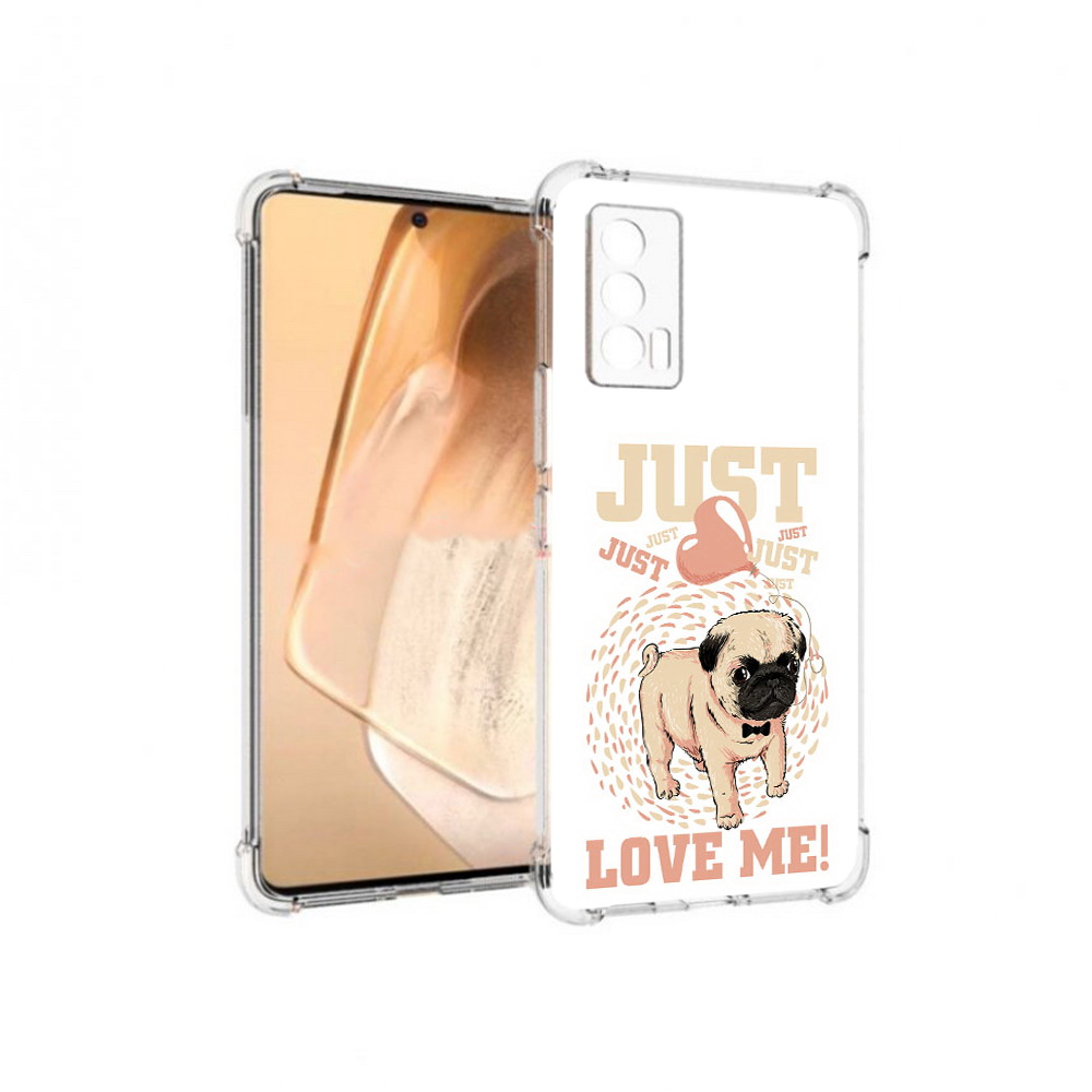 

Чехол MyPads Tocco для Vivo iQOO Neo 5 Люби меня (PT226960.398.109), Прозрачный, Tocco