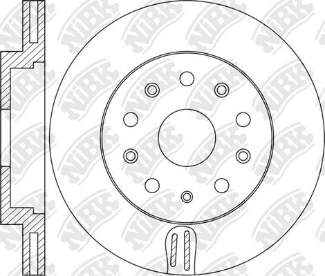 

Тормозный колодки NiBK передний для Audi/Seat/Skoda/Volkswagen 2004- RN1377