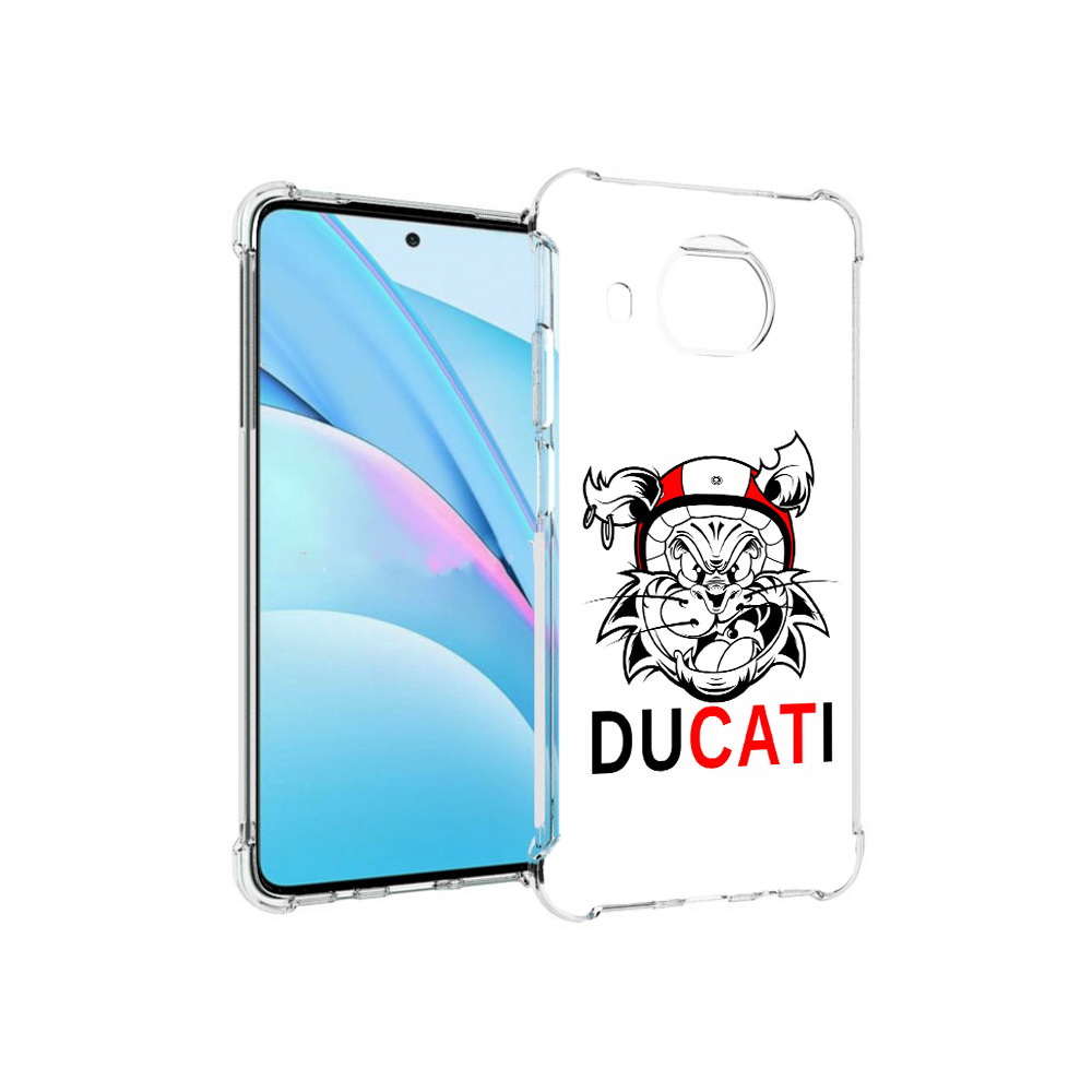 

Чехол MyPads Tocco для Xiaomi Mi 10T Lite дукати (PT154732.269.339), Прозрачный, Tocco