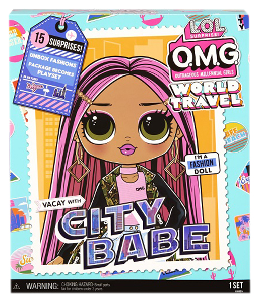 

Кукла L.O.L. Surprise 576587 OMG Travel Doll- Character 2