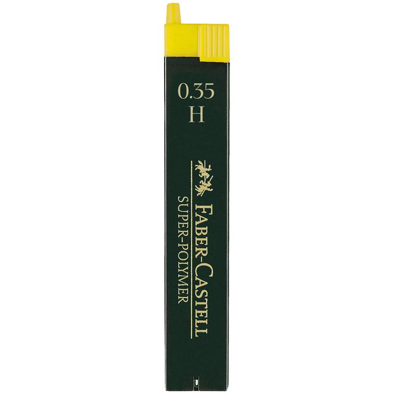 

Грифели для механических карандашей Faber-Castell, 12шт., 0,35мм, H - (12 упак.)
