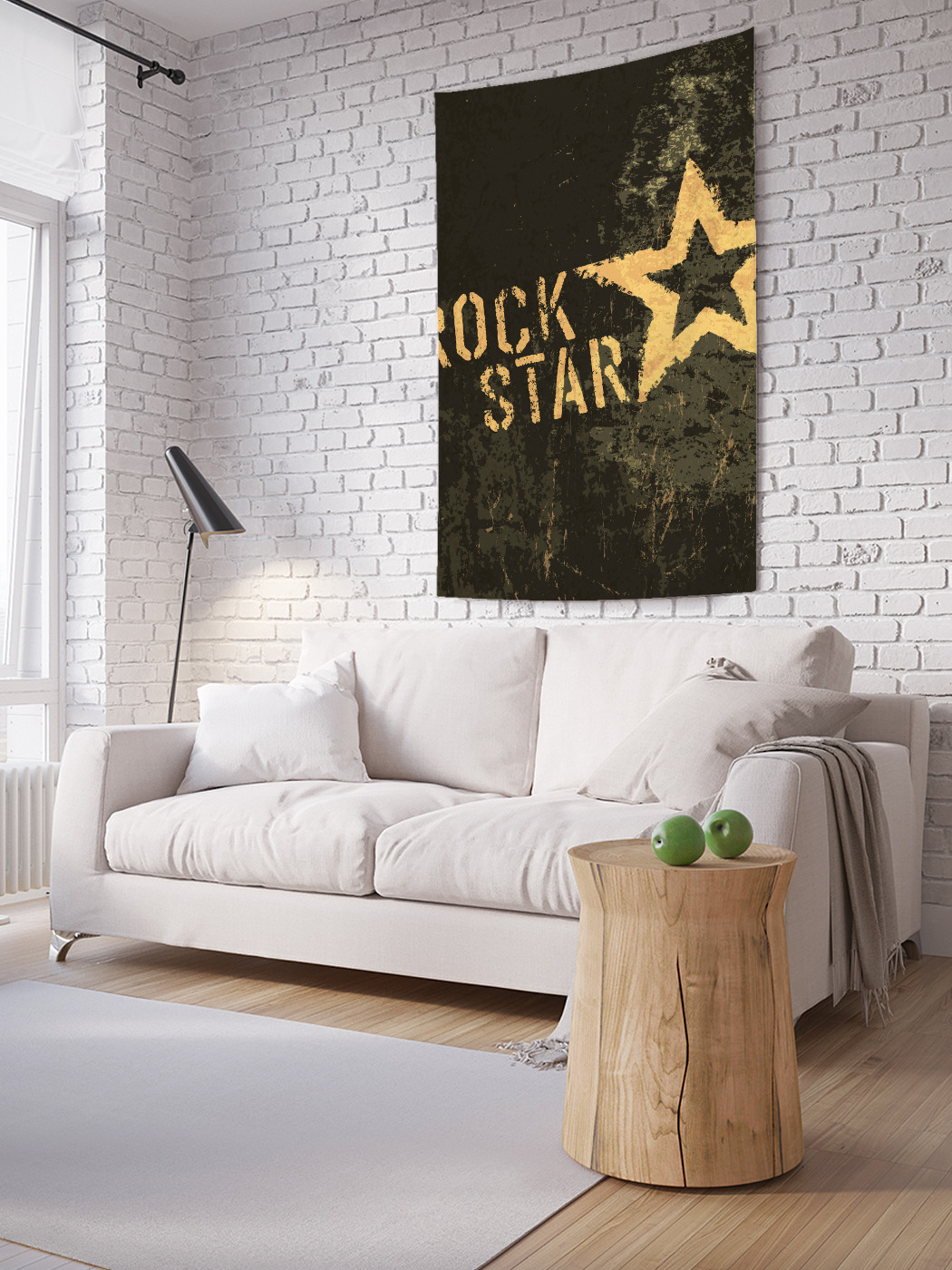 

Вертикальное фотопанно на стену JoyArty Рок звезда 150x200 см, Рок звезда