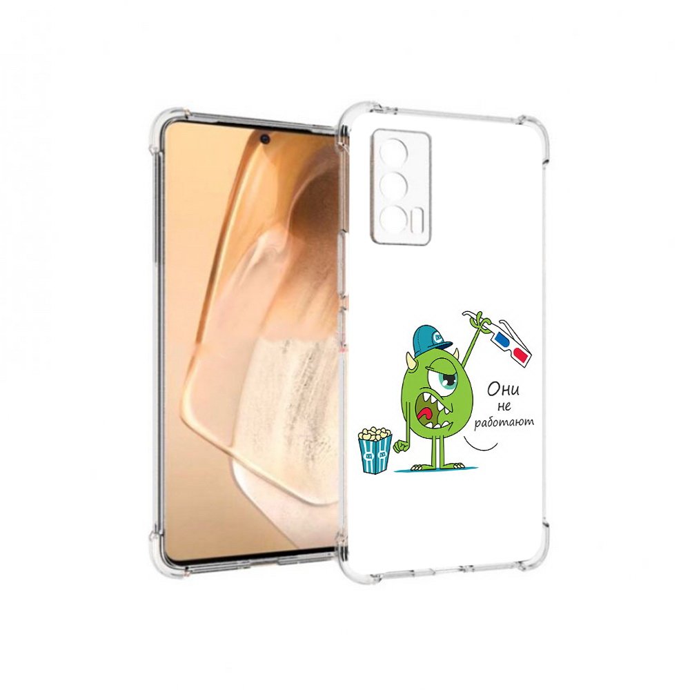

Чехол MyPads Tocco для Vivo iQOO Neo 5 Очки не работают (PT226960.398.129), Прозрачный, Tocco