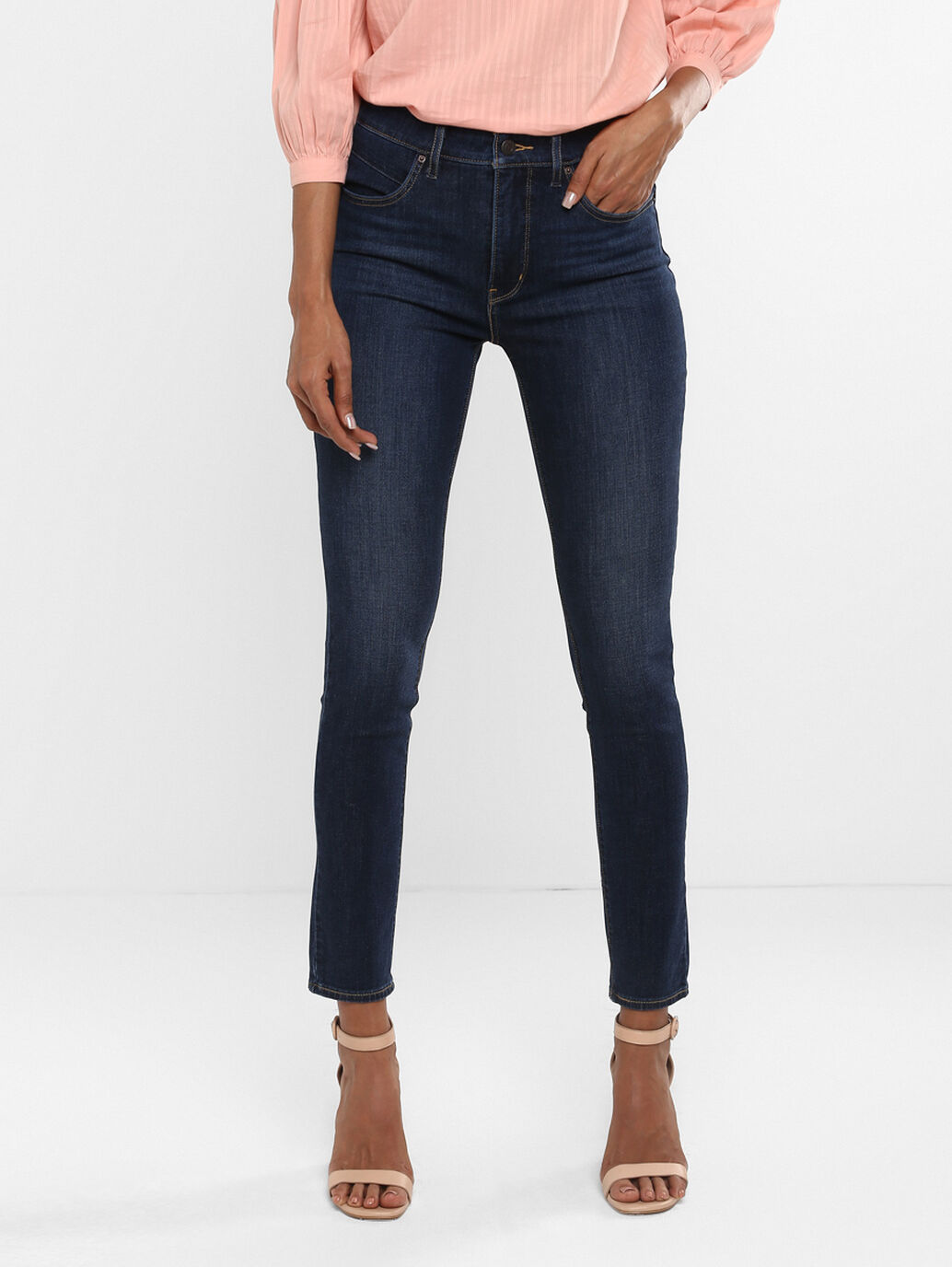 

Джинсы женские Levi's 74896 синие 24/28, Синий, 74896
