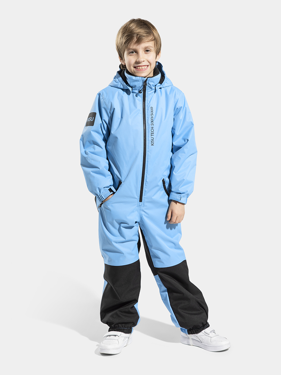 

Комбинезон детский KISU S23-30605, 809, 104, Голубой, S23-30605
