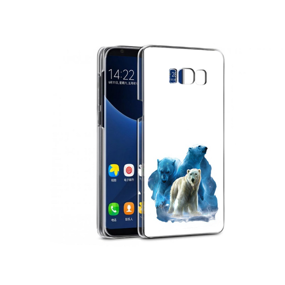 

Чехол MyPads Tocco для Samsung Galaxy S7 полярный медведь (PT40116.513.549), Прозрачный, Tocco