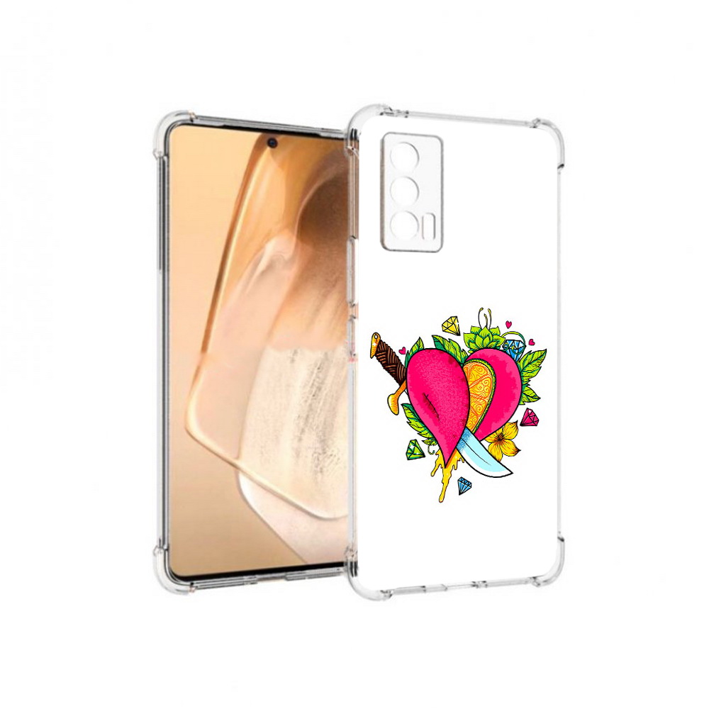 

Чехол MyPads Tocco для Vivo iQOO Neo 5 Фруктовое сердце (PT226960.398.188), Прозрачный, Tocco