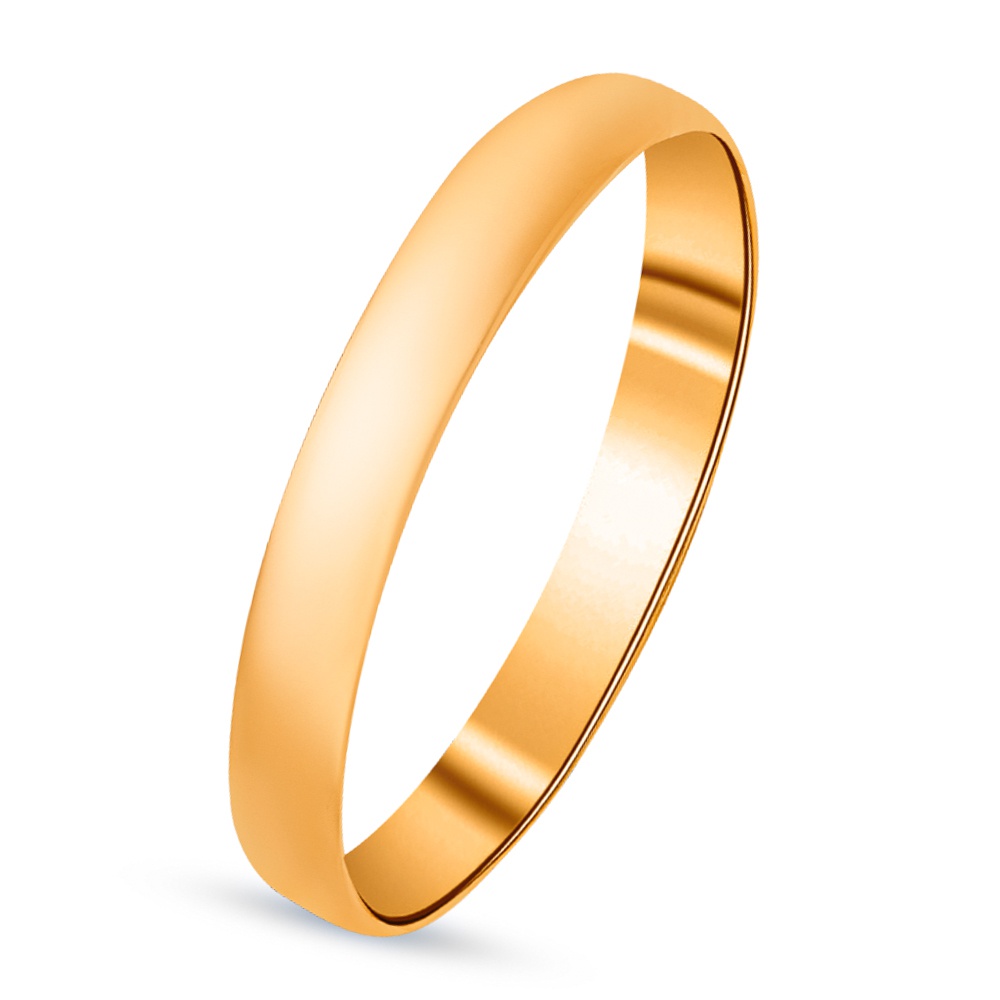 Кольцо обручальное из серебра р. 16 585Gold 901000998