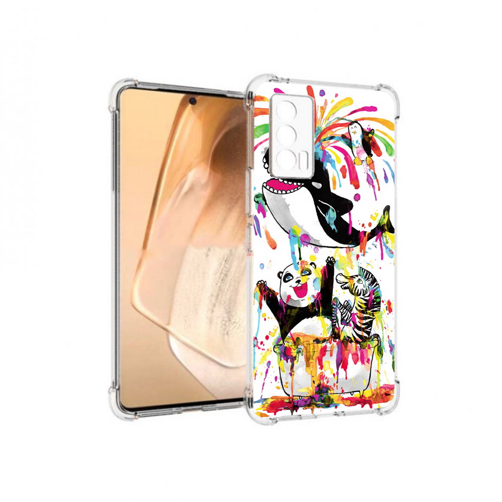 

Чехол MyPads Tocco для Vivo iQOO Neo 5 Хиппи кит (PT226960.398.191), Прозрачный, Tocco
