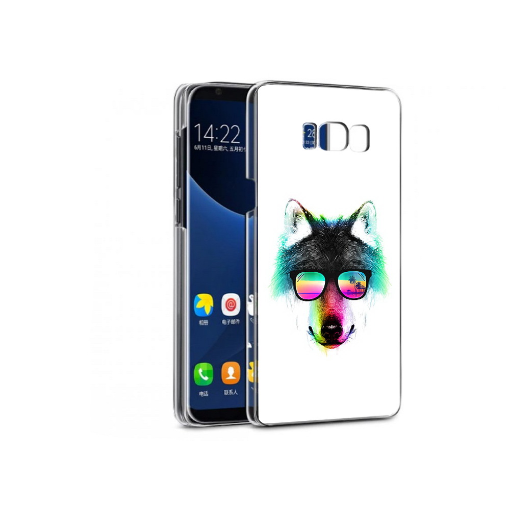 

Чехол MyPads Tocco для Samsung Galaxy S7 радужный волк (PT40116.513.567), Прозрачный, Tocco