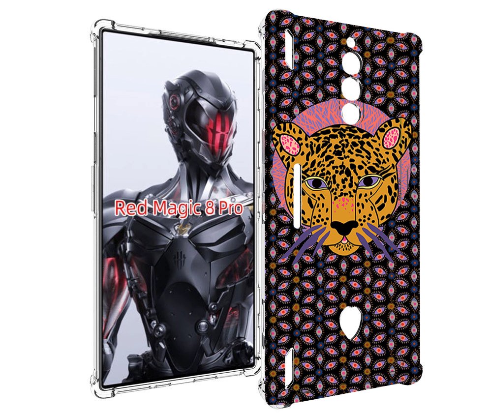 

Чехол MyPads тигр-в-глазах для ZTE Nubia Red Magic 8 Pro / Red Magic 8 Pro Plus, Tocco
