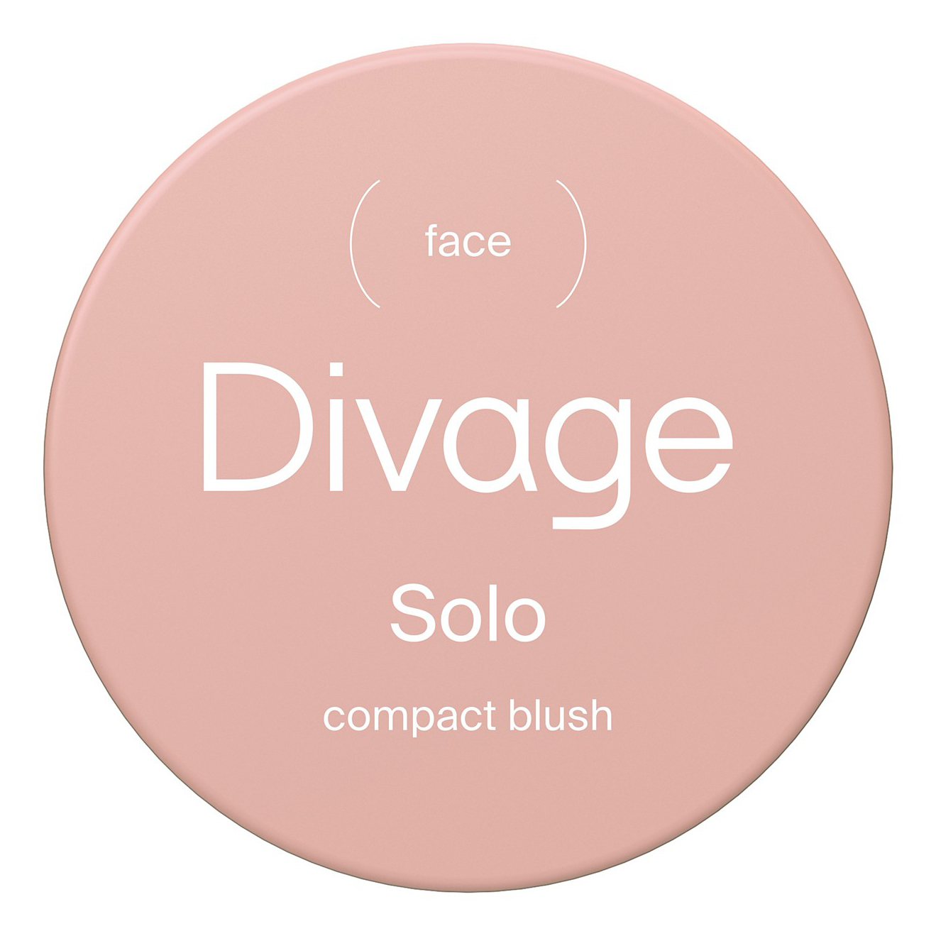 Румяна Divage Solo Compact Blush тон 01 светло-коричневые 2 г