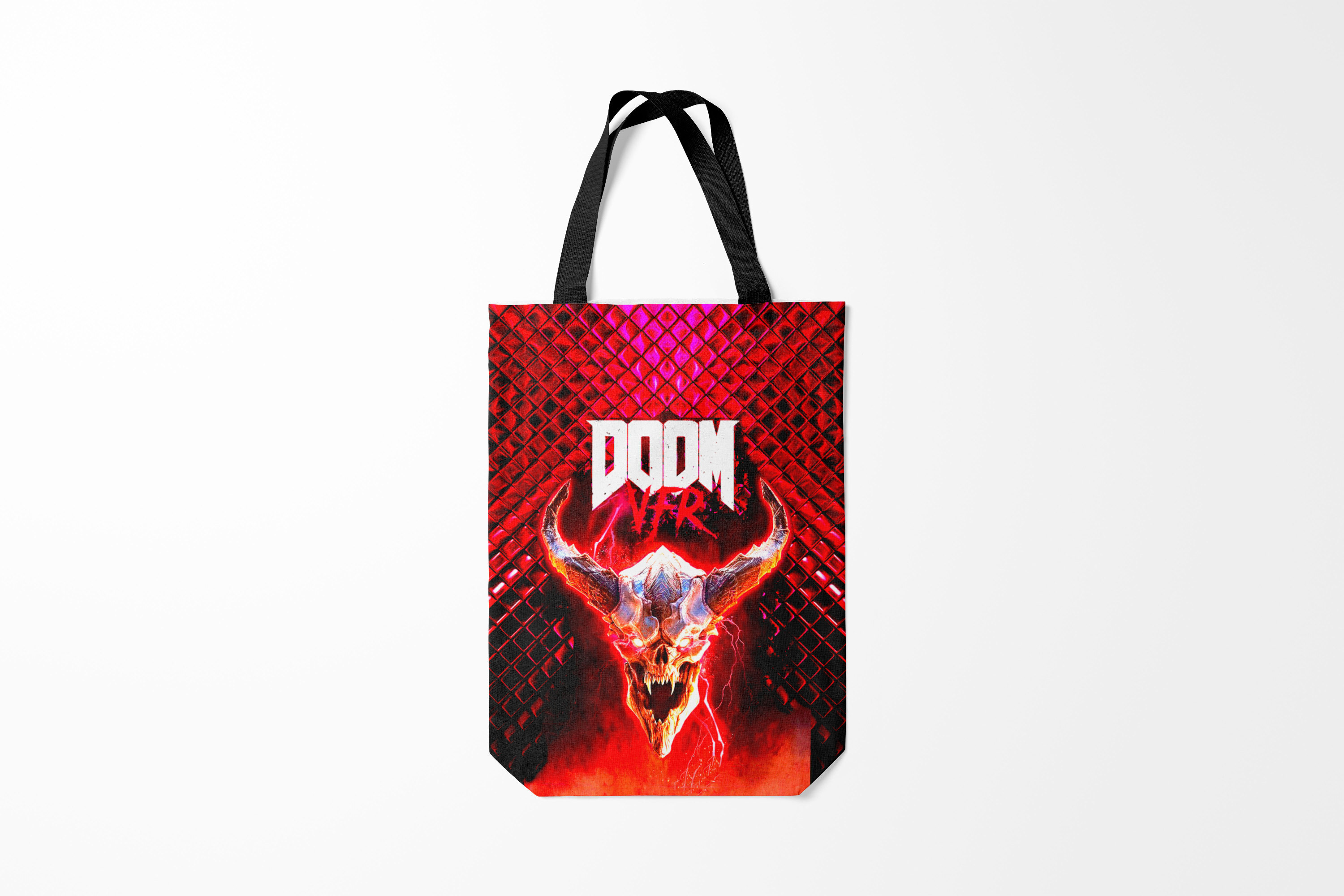 

Сумка шoппер унисекс Burnettie Doom Enternal,, Doom Enternal